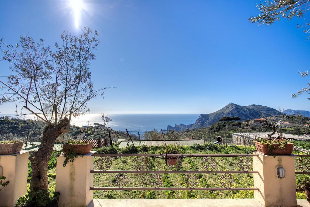 Il Pioppo - Country House Sea View Massa Lubrense Eksteriør bilde